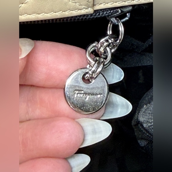 Salvatore Ferragamo Tan Top Handle Bag - PROJECT - Picture 12 of 14